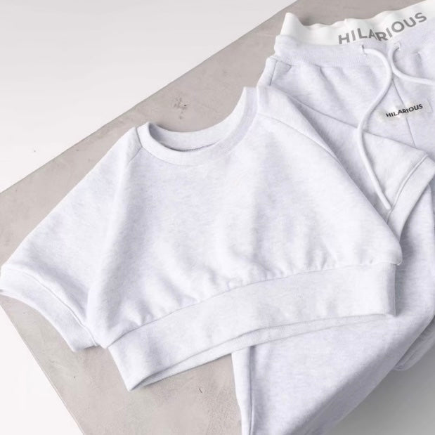 半袖クロップドスウェット（KIDS）