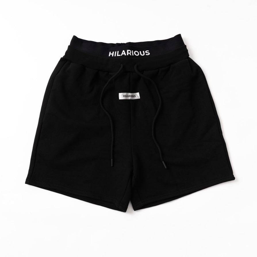 完売品 HILARIOUS ハーフパンツ グレー黒2枚組 ハーフパンツ(UNISEX) – HILARIOUS