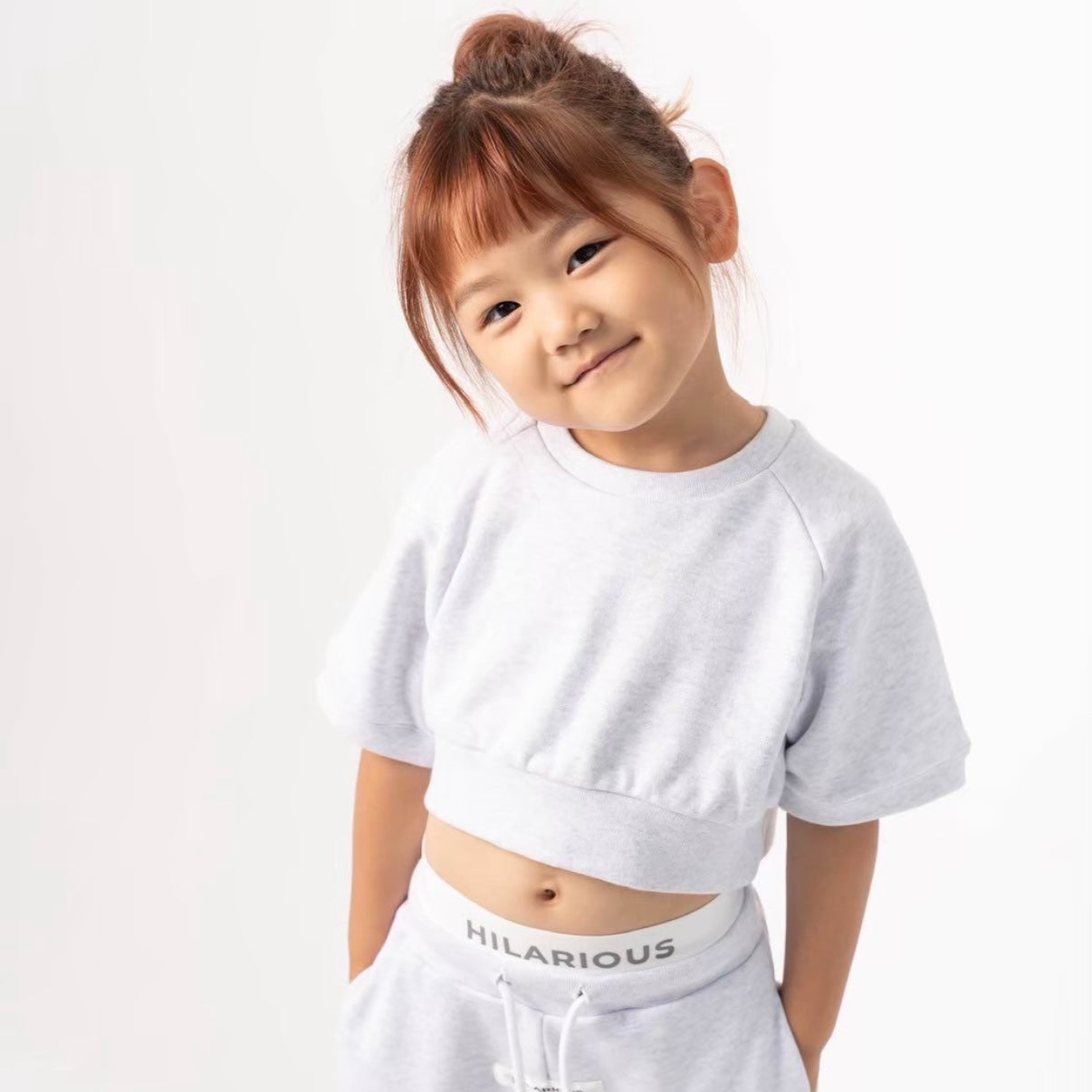 半袖クロップドスウェット（KIDS）